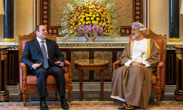 زيارة سلطان عمان المفاجئة لمصر