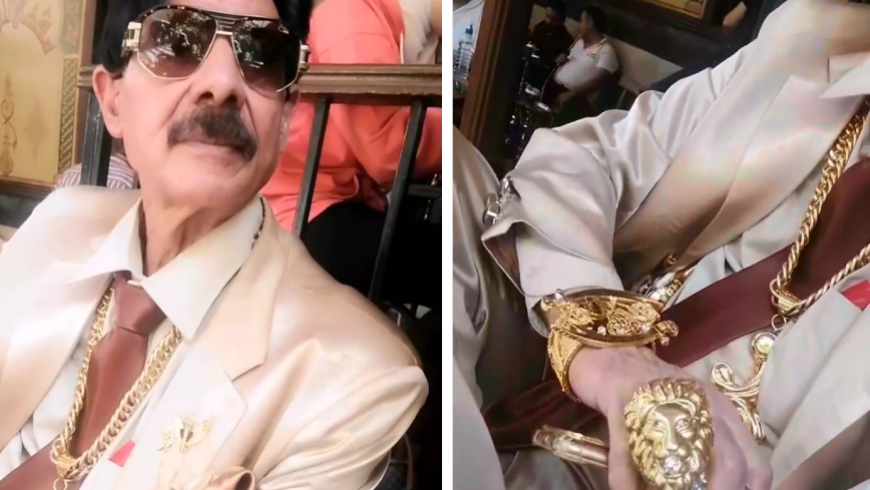 حكايه العم " أبو علي" الذي كان يتجول في شوارع دمشق مرتديا 2 كيلو من الذهب