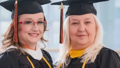 أم سورية وابنتها يتخرجان في نفس العام من جامعة أمريكية