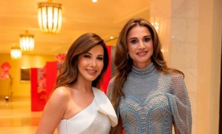 أسرار علاقة الملكة رانيا بالفنانات