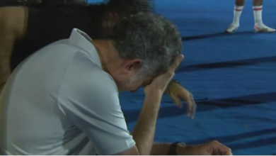 بكاء أوسوريو مدرب الزمالك