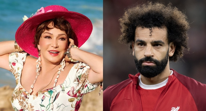 لبلبة ومحمد صلاح