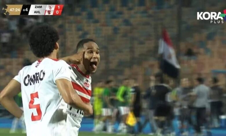 أهداف مباراة الأهلي والزمالك (2-1) اليوم في الدوري المصري