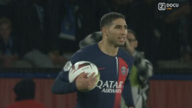 أهداف مباراة باريس سان جيرمان ولوهافر (3-3) اليوم في الدوري الفرنسي