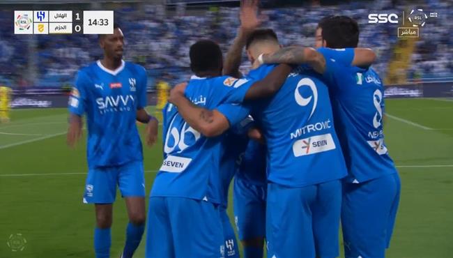 أهداف مباراة الهلال والحزم (4-1) اليوم فى الدوري السعودي "حقق اللقب"