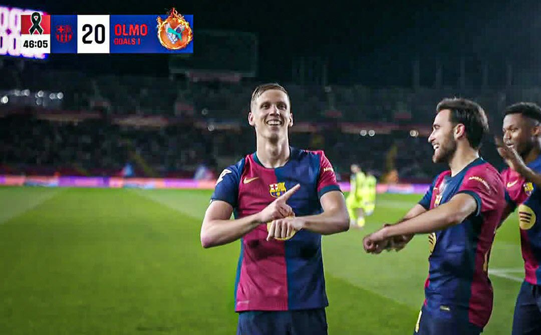 أهداف مباراة برشلونة وريال مايوركا اليوم في الدوري الاسباني