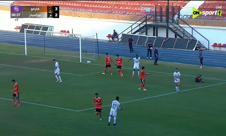 أهداف مباراة فاركو وبيراميدز اليوم فى الدوري المصري