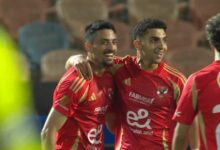 أهداف مباراة الأهلي وحرس الحدود اليوم في الدوري المصري