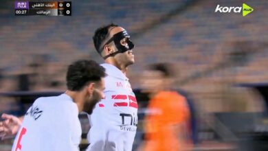 أهداف مباراة البنك الأهلي والزمالك اليوم فى الدوي المصري