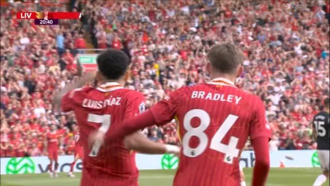 أهداف مباراة ليفربول وارسنال اليوم في الدوري الانجليزي