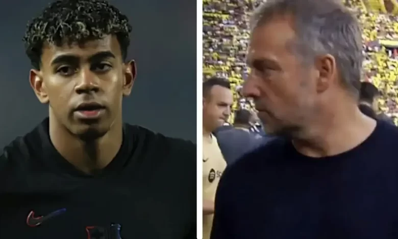 لامين يامال يصدم الجميع بطلب جريء لهانسي فليك قبل مباراة إنتر ميلان