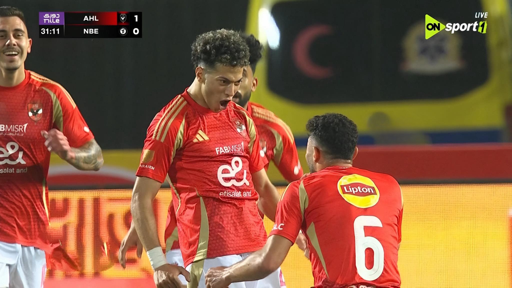 أهداف مباراة الأهلي والبنك اليوم في الدوري المصري