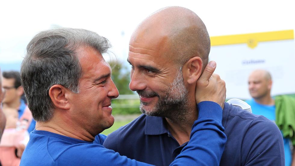 جوارديولا يطارد نجم برشلونة الذهبي… ولابورتا لا يمانع البيع مقابل 60 مليون يورو