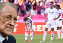 فلورنتينو بيريز يُصدم جماهير الريال بقرار طرد نجم الفريق بعد هزيمة الكلاسيكو