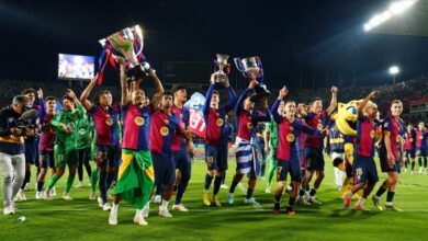بيب جوارديولا يضغط على مانشستر سيتي لضم ثنائي برشلونة قبل مانشستر يونايتد