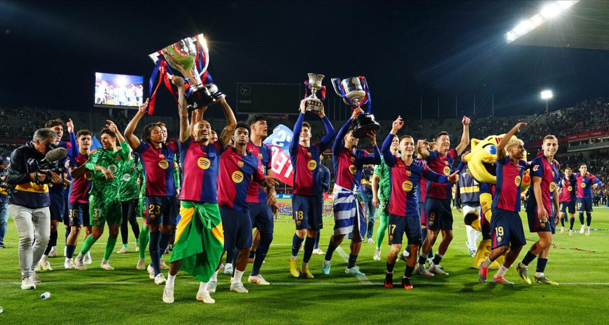 بيب جوارديولا يضغط على مانشستر سيتي لضم ثنائي برشلونة قبل مانشستر يونايتد