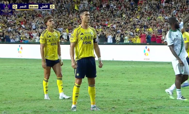 أهداف مباراة النصر والأهلى السعودي في نهائي بطولة كأس السوبر السعودي