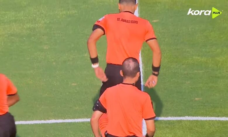 لجنة التحكيم تعلق على ظهور الحكم بقميص شخصي في مباراة بيراميدز ودجلة