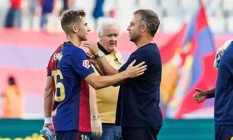 صدمة داخل برشلونة.. فيرمين لوبيز يقترب من الرحيل بسبب عرض خرافي وفليك يتخذ قرارًا حاسمًا