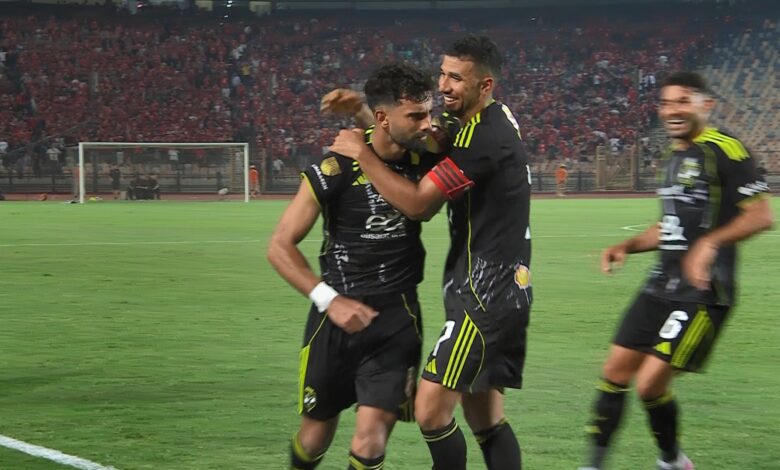 أهداف مباراة الأهلي ومودرن سبورت اليوم في الدوري المصري
