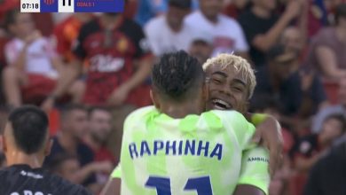 أهداف مباراة برشلونة وريال مايوركا اليوم في الدوري الاسباني