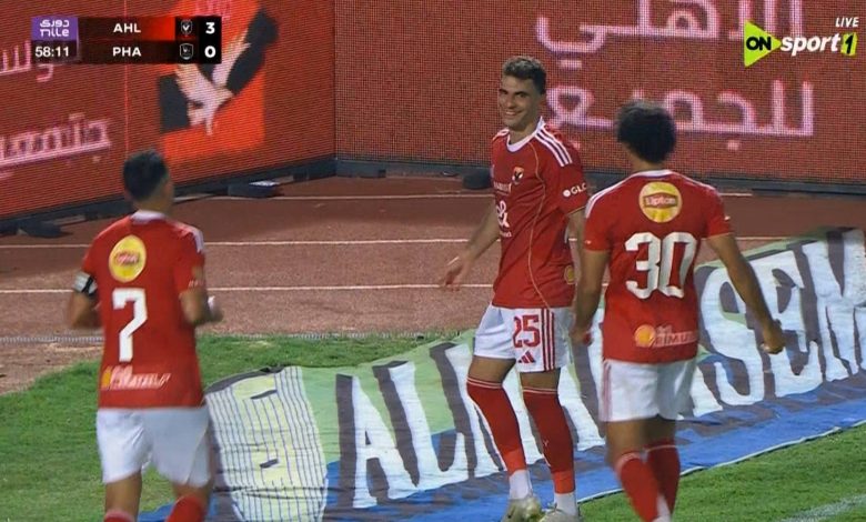 أهداف مباراة الأهلي وفاركو اليوم في الدوري المصري