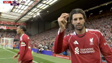 أهداف مباراة ارسنال وليفربول اليوم في الدوري الانجليزي