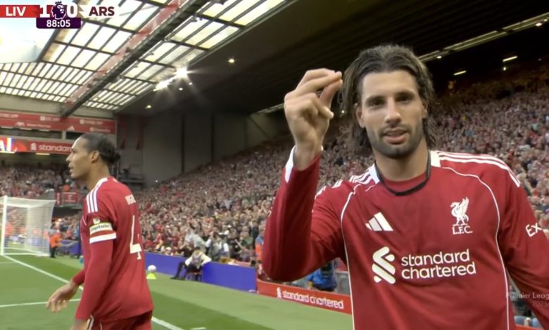 أهداف مباراة ارسنال وليفربول اليوم في الدوري الانجليزي