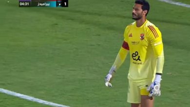 أهداف مباراة الأهلي وبيراميدز اليوم في الدوري المصري