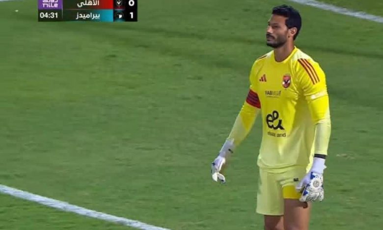 أهداف مباراة الأهلي وبيراميدز اليوم في الدوري المصري