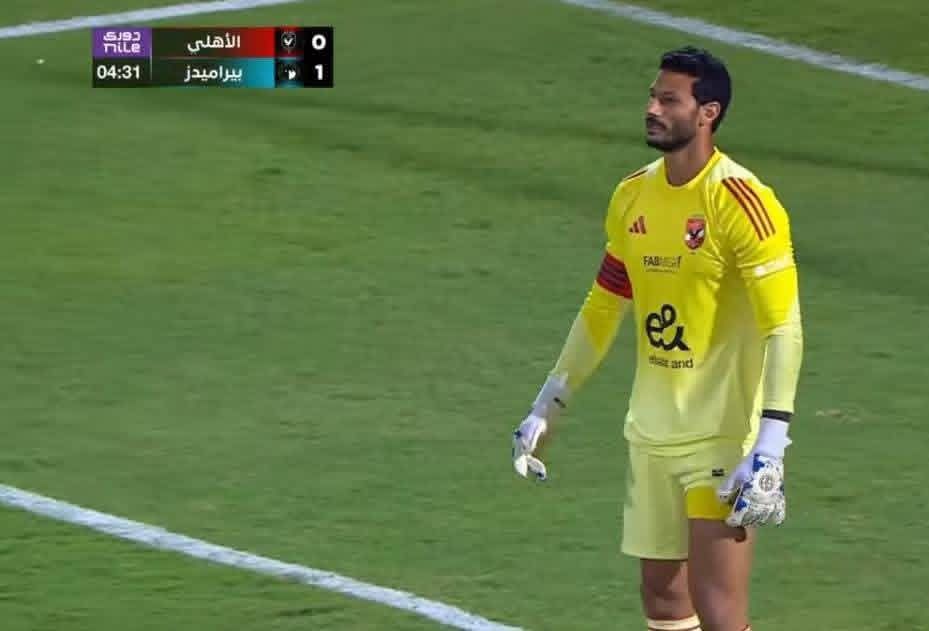 أهداف مباراة الأهلي وبيراميدز اليوم في الدوري المصري