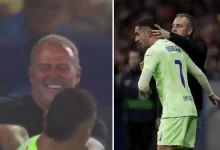 غضب واضح من فليك تجاه توريس بعد أداءه أمام ليفانتي