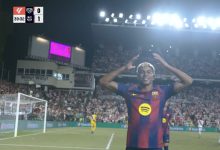 أهداف مباراة برشلونة ورايو فايكانو اليوم فى الدوري الاسباني