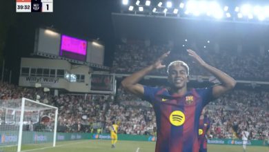 أهداف مباراة برشلونة ورايو فايكانو اليوم فى الدوري الاسباني