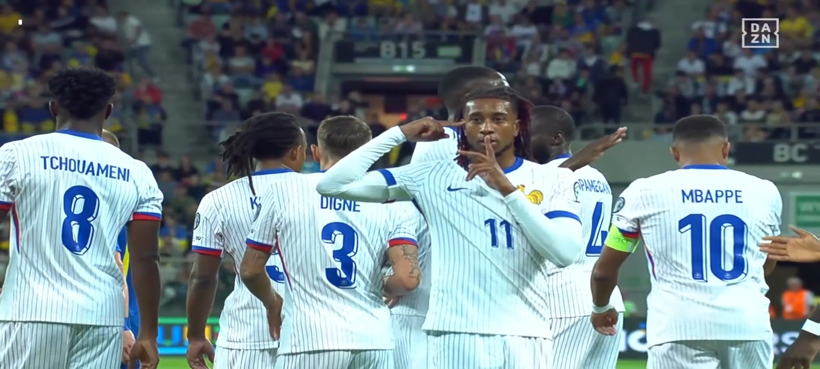 أهداف مباراة فرنسا واوكرانيا اليوم في تصفيات كأس العالم 2026