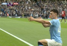 أهداف مباراة مانشستر سيتي ويونايتد اليوم في الدوري الإنجليزي