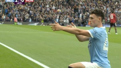 أهداف مباراة مانشستر سيتي ويونايتد اليوم في الدوري الإنجليزي