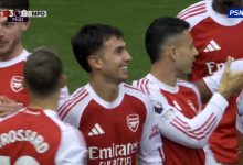 أهداف مباراة ارسنال ونوتينجهام اليوم في الدوري الإنجليزي