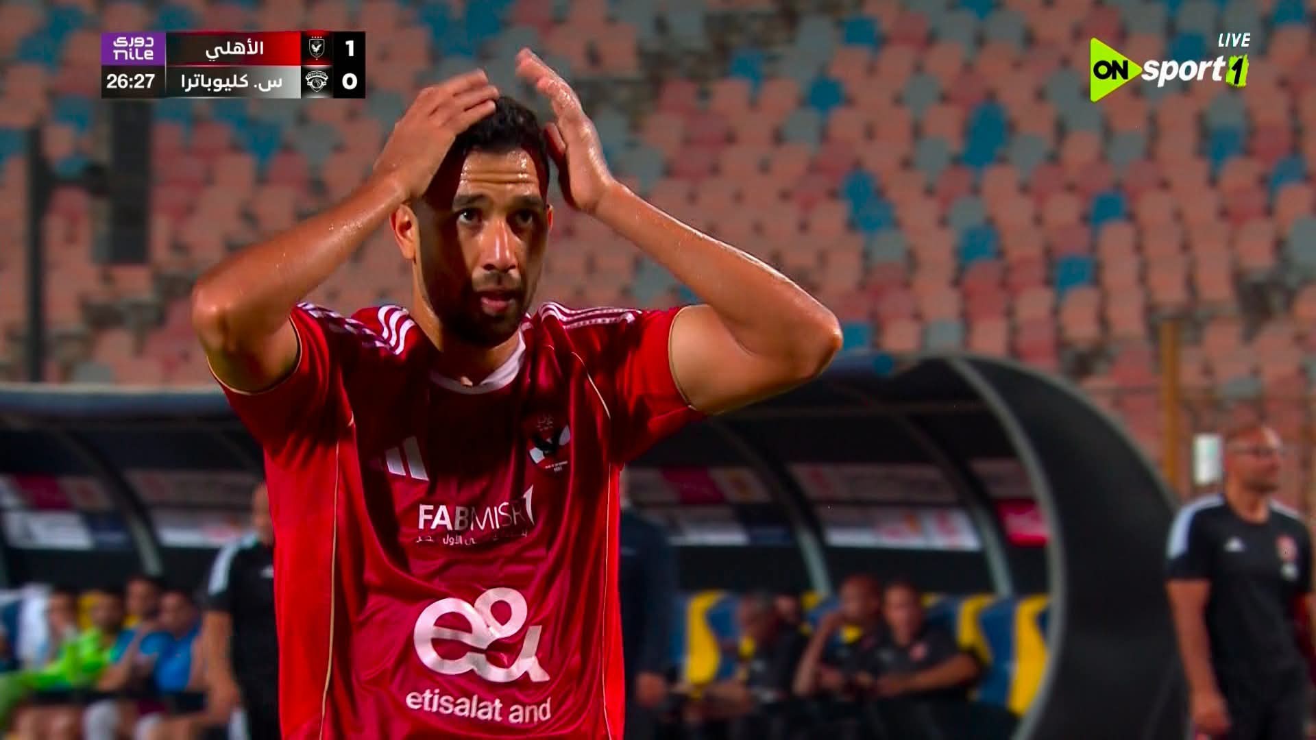 أهداف مباراة الأهلي وسيراميكا كليوباترا اليوم في الدوري المصري