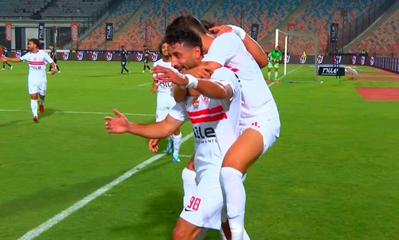 أهداف مباراة الزمالك والجونة اليوم في الدوري المصري