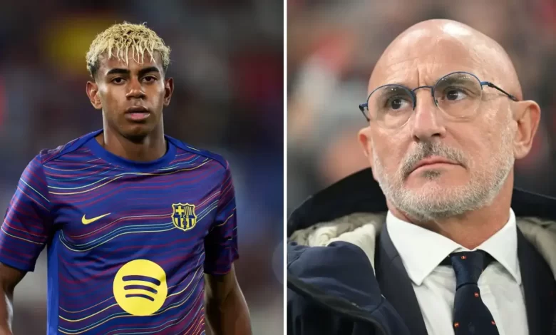 برشلونة في ورطة بسبب خطوة مثيرة للجدل من مدرب اللاروخا لويس دي لا فوينتي