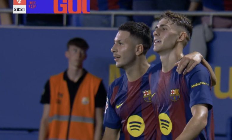 أهداف مباراة برشلونة وفالنسيا اليوم في الدوري الإسباني