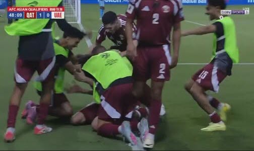 أهداف مباراة قطر والامارات اليوم في تصفيات آسيا المؤهلة للمونديال