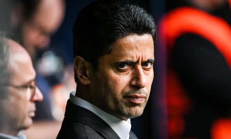 ناصر الخليفي يعترف: “نجونا من صفقة نجم برشلونة في اللحظة الأخيرة”