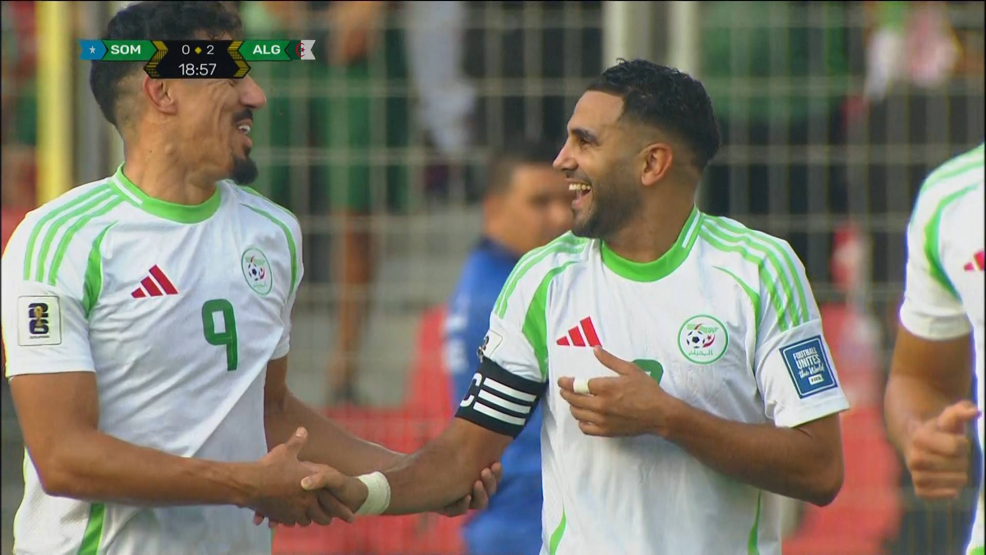 أهداف مباراة الجزائر والصومال اليوم في تصفيات أفريقيا لكأس العالم