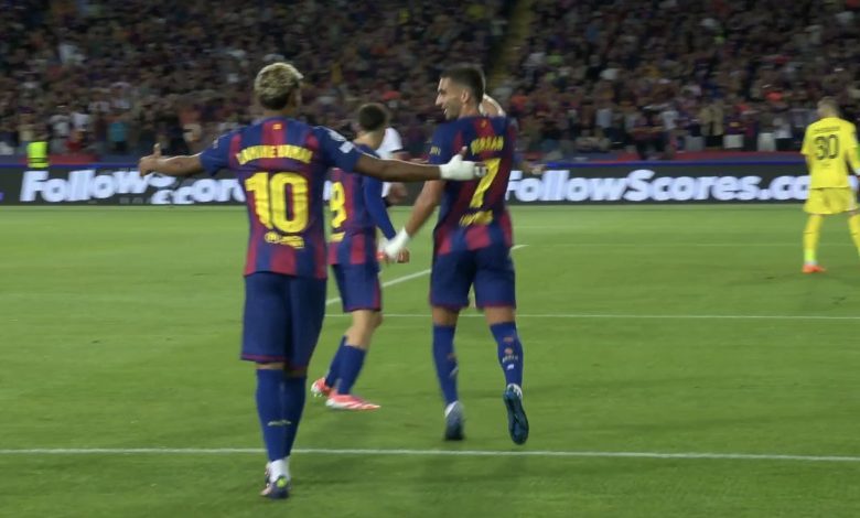أهداف مباراة برشلونة وباريس سان جيرمان اليوم في دوري أبطال أوروبا