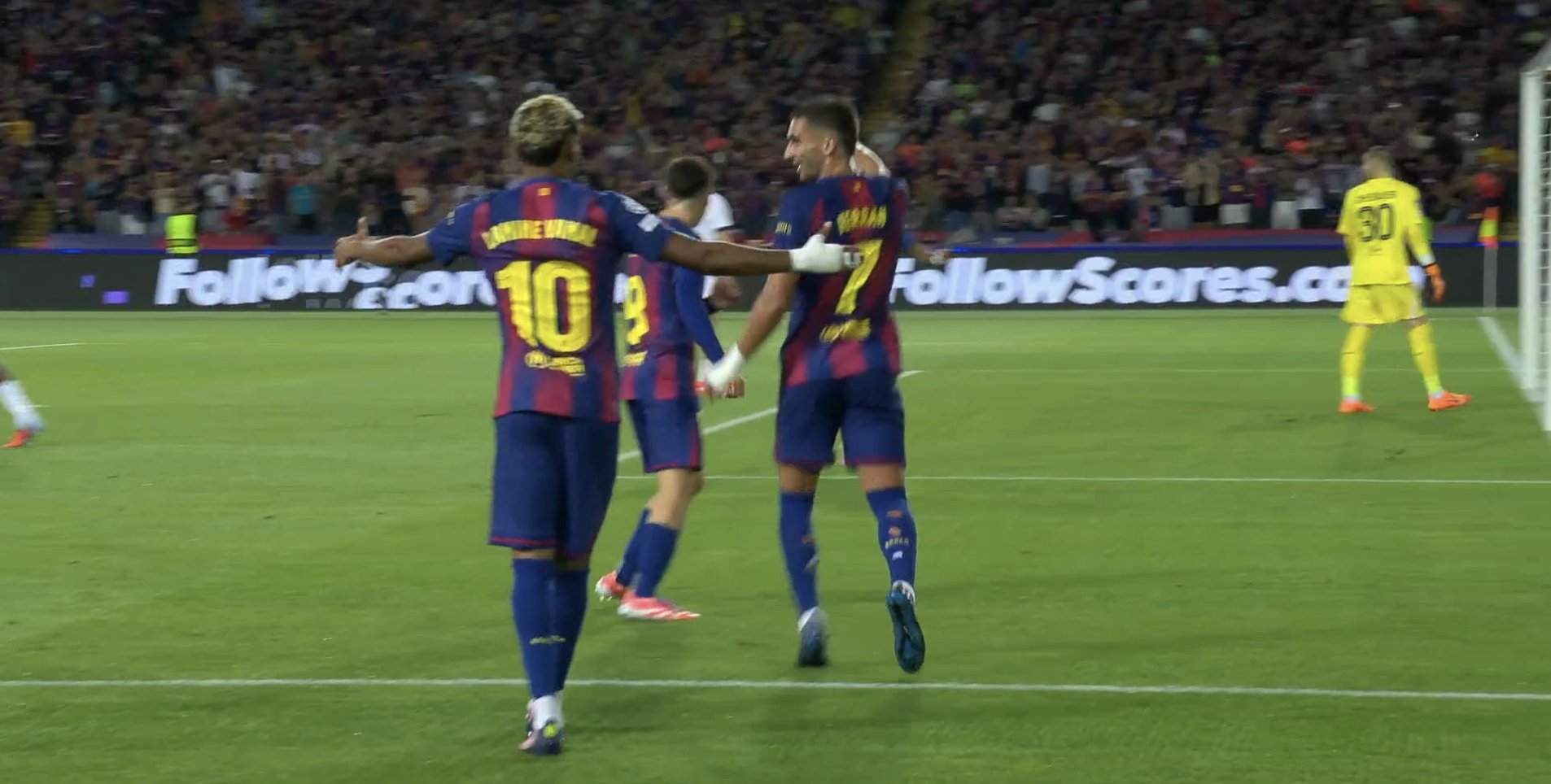 أهداف مباراة برشلونة وباريس سان جيرمان اليوم في دوري أبطال أوروبا