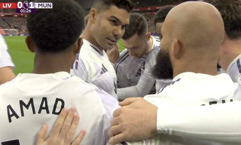 أهداف مباراة ليفربول ومانشستر يونايتد اليوم في الدوري الإنجليزي