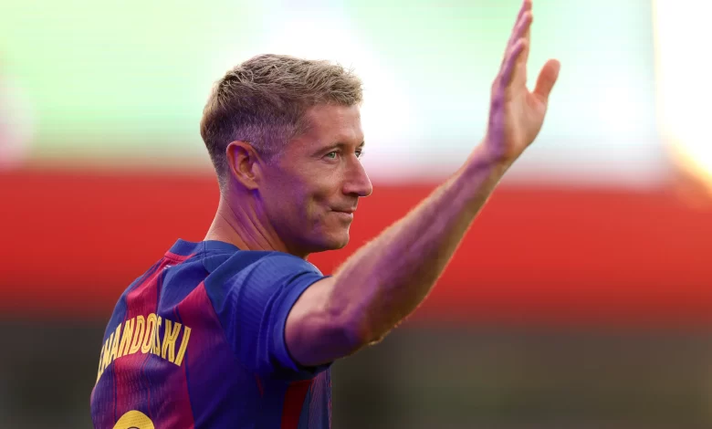 برشلونة يقدر يجيب بديل ليفاندوفسكي بـ65 مليون يورو