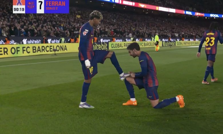 أهداف مباراة برشلونة و أتلتيك بلباو اليوم في الدوري الاسباني